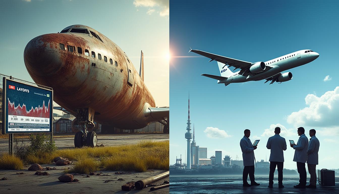découvrez comment l'industrie aéronautique navigue entre crises et opportunités dans un contexte économique fluctuant. analyse des défis actuels et des stratégies de rebond pour un secteur en pleine transformation.
