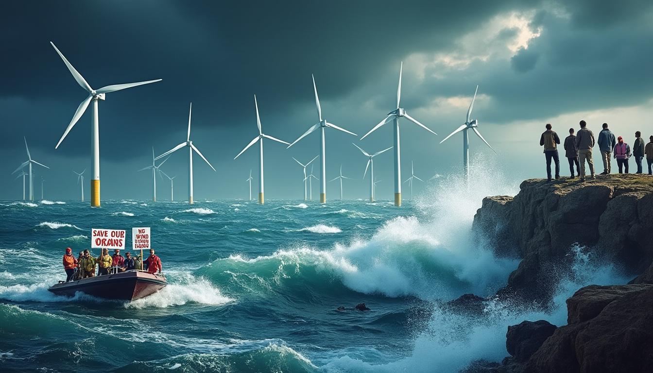 découvrez les enjeux et controverses liés au développement des éoliennes en mer, une solution prometteuse mais débattue pour accompagner la transition énergétique en france.
