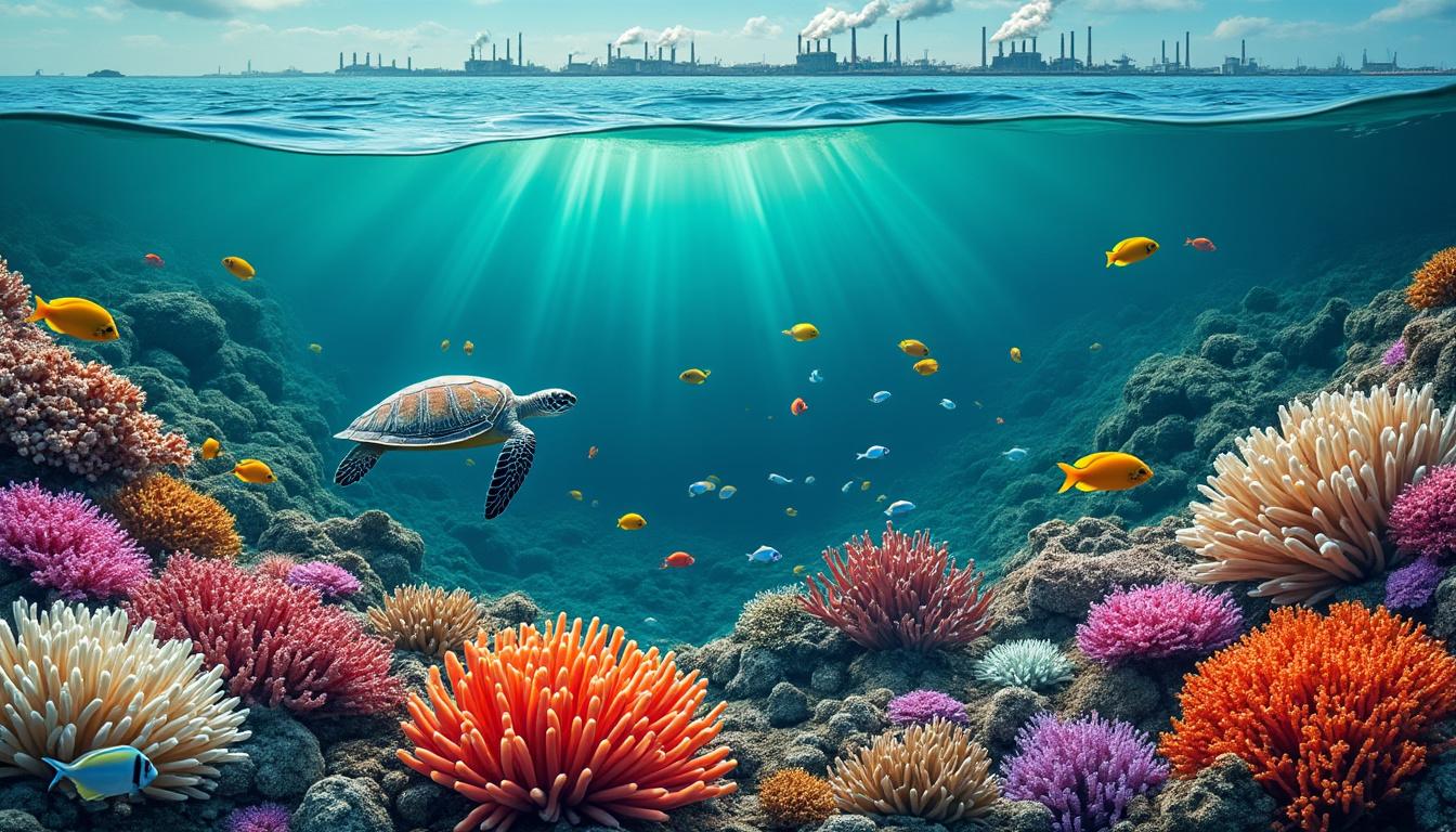 découvrez pourquoi les océans s'acidifient, les causes principales de ce phénomène lié aux émissions de co2, et ses impacts sur la vie marine et les écosystèmes aquatiques.