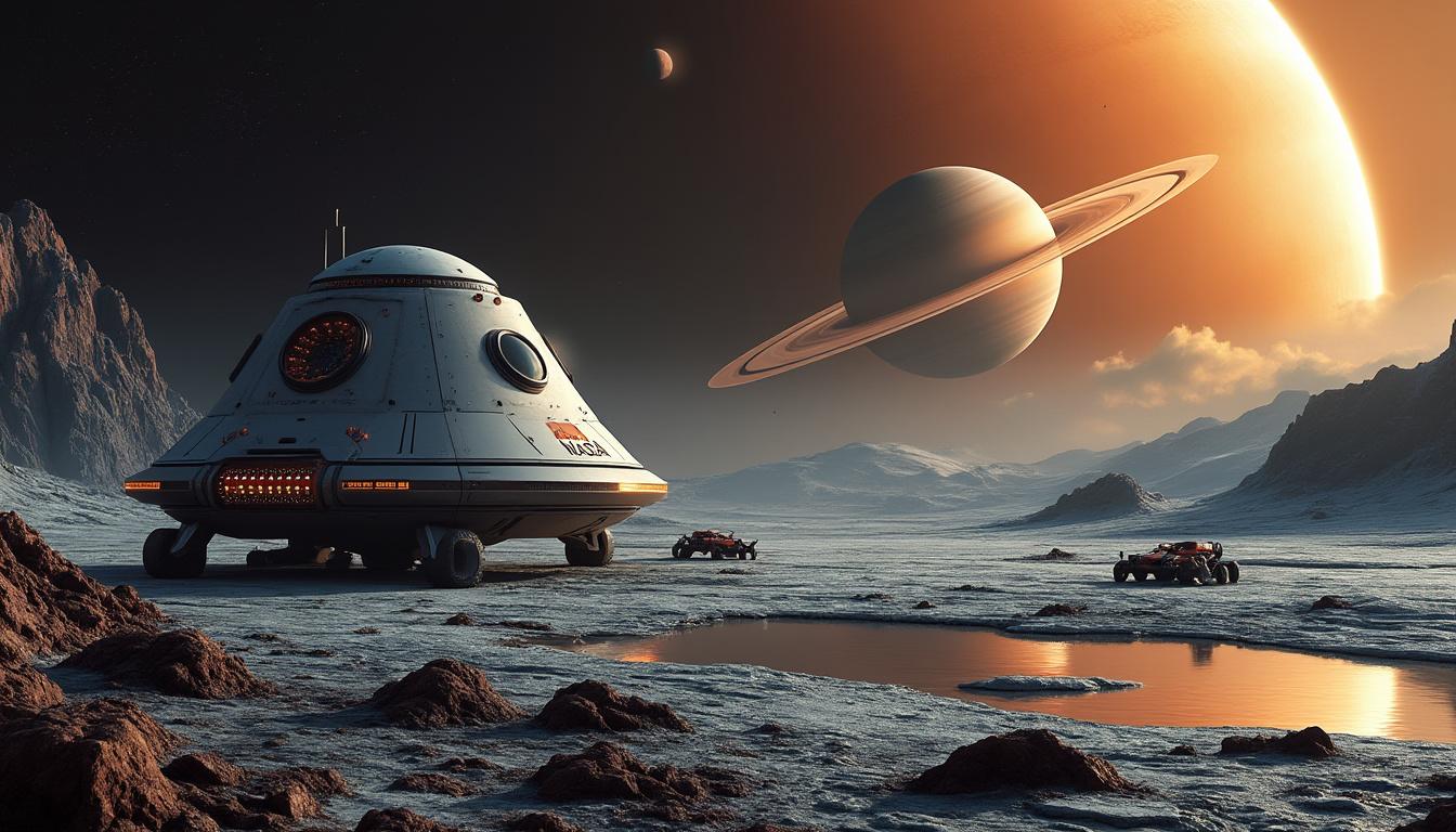 découvrez l'exploration de titan, la lune mystérieuse de saturne, et la prochaine grande aventure envisagée par la nasa pour repousser les limites de la connaissance spatiale.