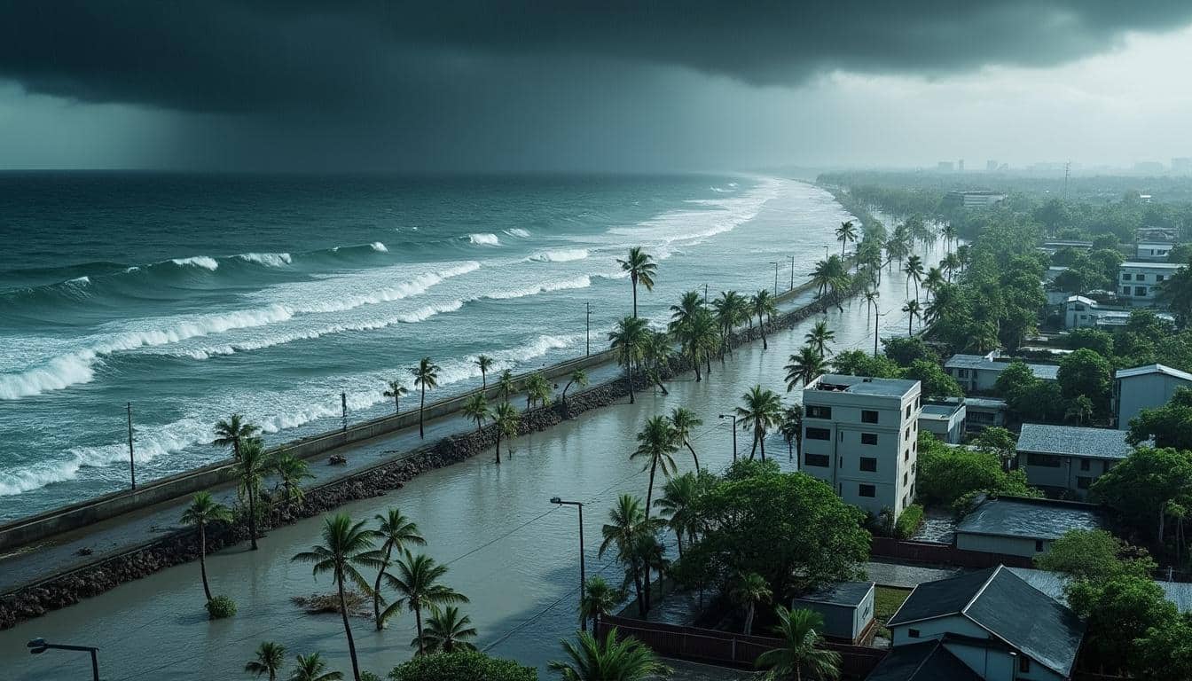 découvrez comment la montée du niveau de la mer intensifie les risques naturels tels que les inondations et l'érosion côtière, et quelles mesures peuvent être prises pour s'adapter à ces changements.