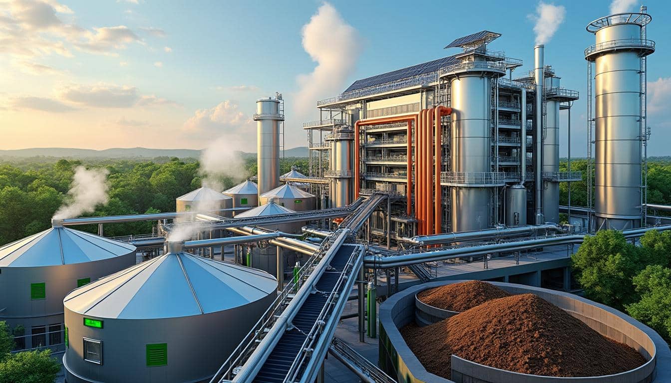 découvrez comment l'incorporation de biomasse usagée permet de produire des carburants saf durables et respectueux de l'environnement, contribuant à la transition énergétique.