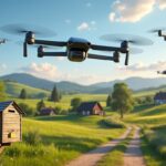 découvrez comment la livraison de colis en zone rurale est révolutionnée grâce aux tests de drones autonomes, offrant rapidité et efficacité même dans les régions isolées.