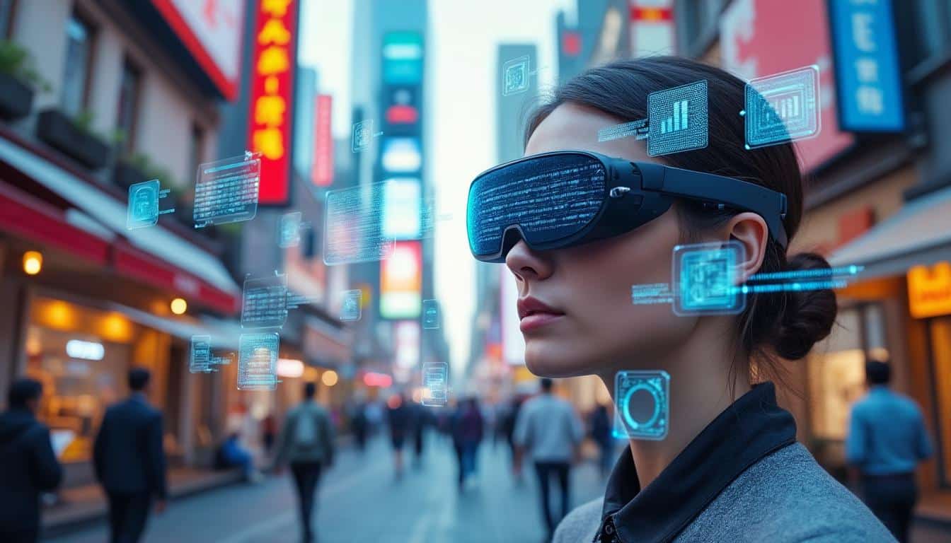découvrez comment la superposition d'informations visuelles sur le monde réel donne vie à la réalité augmentée, une technologie qui enrichit notre perception du quotidien.