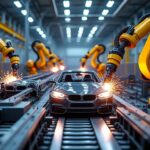 découvrez comment l'automatisation des soudures en chaîne révolutionne la production grâce à l'intégration des robots industriels pour une efficacité et une précision accrues.