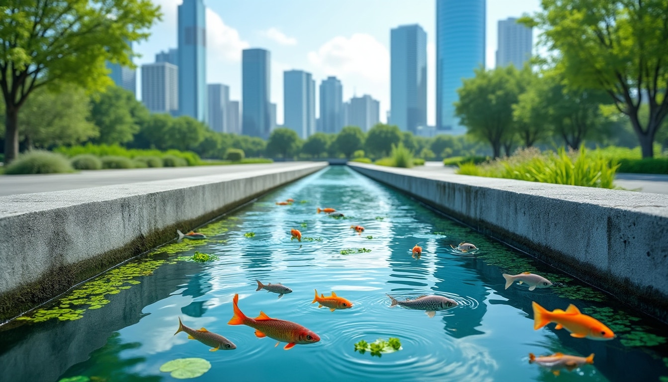 découvrez comment l'assainissement des eaux usées urbaines contribue à protéger la qualité de l'eau et à préserver l'environnement pour les générations futures.