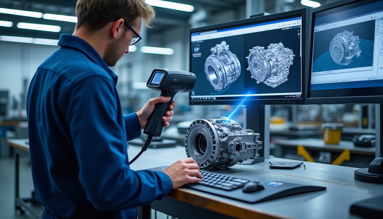 découvrez comment l'utilisation de scanners 3d de pièces permet d'accélérer et d'améliorer l'efficacité de la maintenance mro grâce à une inspection rapide et précise.